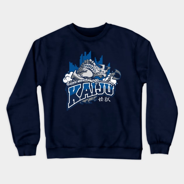 Pacific Breach Kaiju Crewneck Sweatshirt by drawsgood